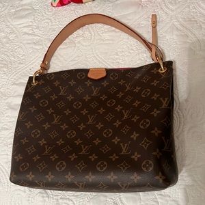 Authentic Louis Vuitton Graceful PM shoulder bag